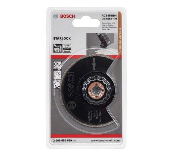 Сегментированное пильное полотно DIAMOND-RIFF Bosch 2608661689