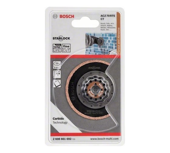 Сегментированный пильный диск HM-RIFF Bosch 2608661692