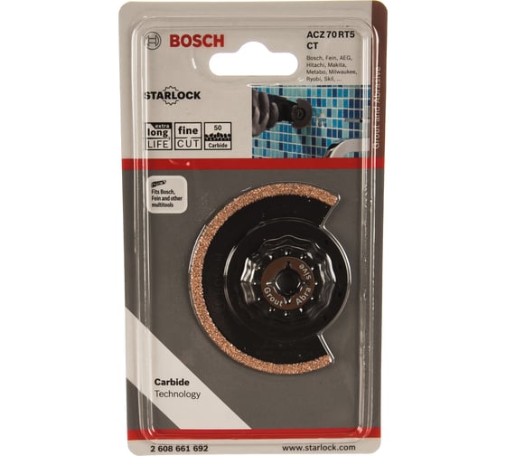 Сегментированный пильный диск HM-RIFF Bosch 2608661692
