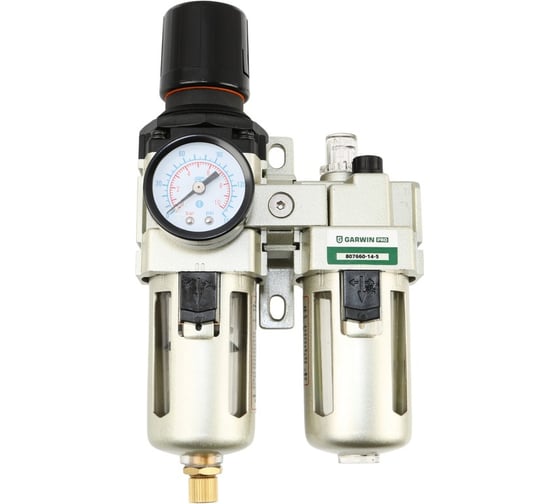 Модульная группа для подготовки воздуха с регулятором давления и манометром GARWIN 1/4, 5 мкм. 807660-14-5