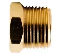 Фитинг GARWIN наружная резьба 3/8 - внутренняя резьба 1/4, латунь MB3020G
