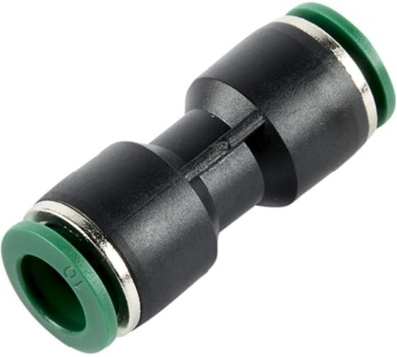 Фитинг GARWIN соединитель цанга 12 мм, пластмассовый корпус 808550-12-12