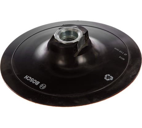 Резиновая тарелка (М14; 115 мм) Bosch 2608601076