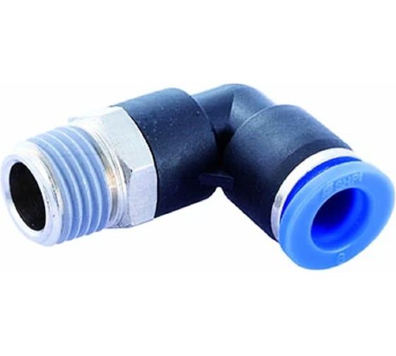 Уголок GARWIN M1/8 цанга 8 мм, с уплотнением, пластм. корпус 808520-Г-8-18-1