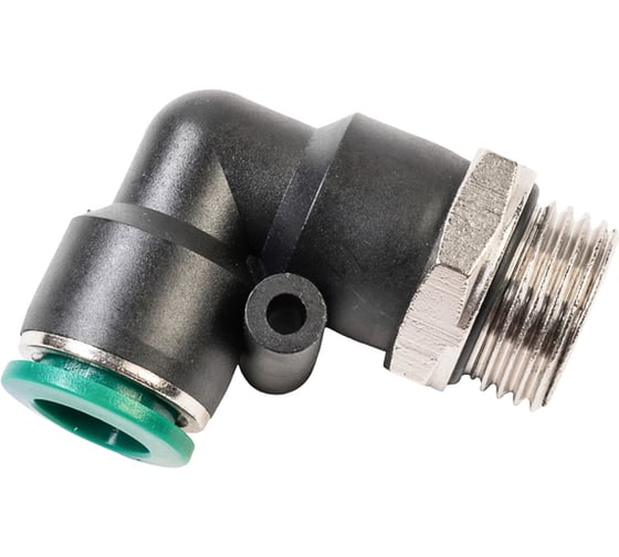 Уголок GARWIN M1/2 цанга 12 мм, с уплотнением, пластм. корпус 808520-Г-12-12-1