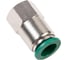 Цанговый разъем GARWIN F1/4 10 мм, с уплотнением, металлический корпус 808520-10-14-0 1