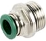 Фитинг цанговый GARWIN М1/2 12 мм, с уплотнением, метал. корпус 808520-12-12 1