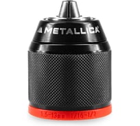 Патрон быстрозажимной METALLICA 1-мет. муфта Ultra 2,0-13 мм, 3/8-24UNF, c замком, в тубе 193110