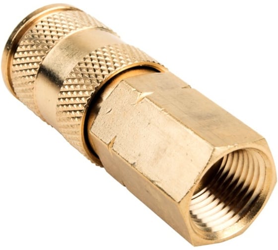 Пневморазъём металлический GARWIN 3/8 внутр. резьба, латунь E30SFOG