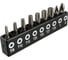 Набор бит GARWIN 1/4", 25 мм на держателе TORX, PZ 632503 2