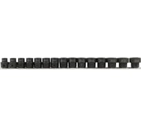 Набор проходных укороченных ударных головок GARWIN 1/2", 15 пр. 10-24 мм, 28 мм 626620-SET15