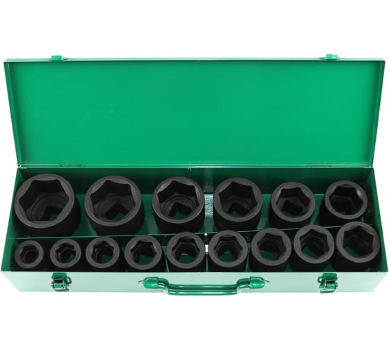 Набор ударных головок GARWIN 1", 15 пр. 22-60 мм 626556-1