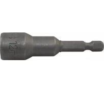 Головка Licota 1/4, 12 мм, торцевая, 6-гранная, с шестигранным хвостовиком BNM65012