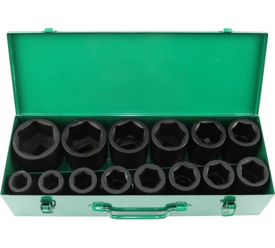 Набор ударных головок глубоких GARWIN 1", 14 пр. 22-60 мм 626557-1