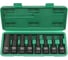 Набор ударных шестигранников GARWIN 1/2" HEX 8 пр. 5-19 мм, 78 мм 626600-8-12 1