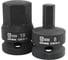 Набор ударных шестигранников GARWIN 1/2" HEX 12 пр. 8-19 мм, 38.1 мм 626610-SET12 3