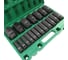 Набор ударных головок дюймовых глубоких GARWIN 1/2", 78 мм, 19 пр., 3/8 — 1-1/2 626526-19 2
