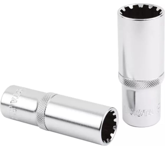 Головка Licota 3/8, 19 мм, торцевая, spline, глубокая P3019L