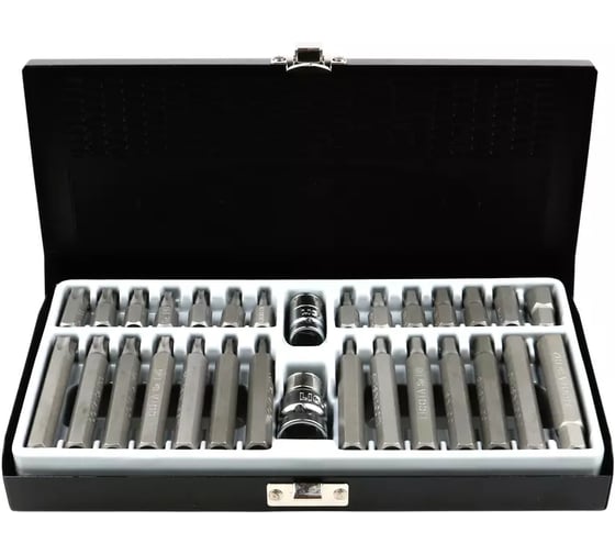 Набор бит Licota H4-H12, T20-T55 S2, 30 пр. ABS-80009