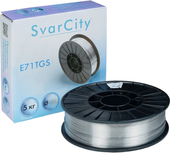 Сварочная проволока порошковая SvarCity E71T-GS 1,2мм 5кг сварочная проволока без газа E71T-GS/1,2/5кг