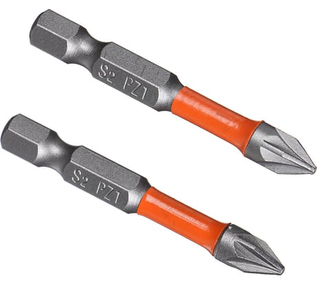 Набор бит торсионных (2 шт; PZ1; 50 мм) ЕРМАК 601-056