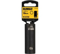 Головка ударная накидная длинная (19 мм; 1/2") Dewalt DT7553-QZ