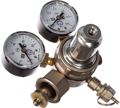 Редуктор для газового баллона (углекислый газ) БАМЗ БУО-5МГ