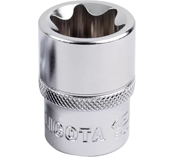 Головка Licota 3/8, E10, торцевая, E-профиль E310