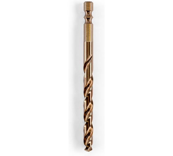 Сверло по металлу шлифованное цельноточенное METALLICA Ultra 7,0х109/69 мм, Р6М5-S-Hex 1/4, 1 шт 191857