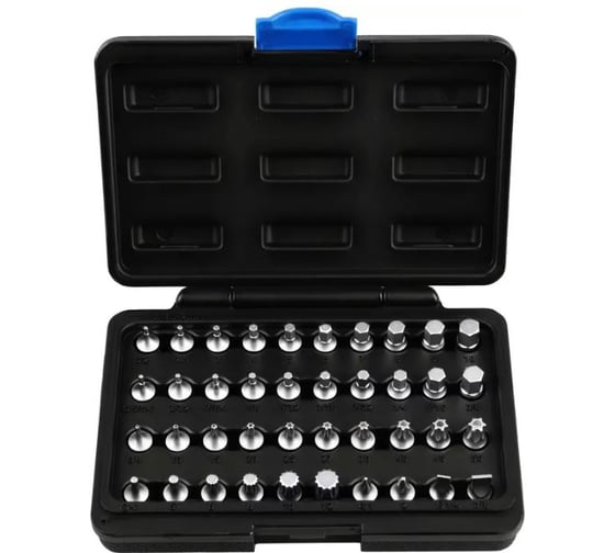 Набор головок коротких Licota 1/4 40 пр. ABJ-2001