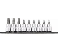 Набор 5-ти конечных звезд на головках Licota 3/8 9 пр. ATF-4004(ATA-0360)