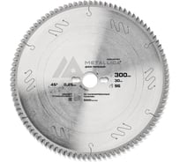 Диск основной для форматно-раскроечных станков METALLICA Industry 300х30 мм 96 зуб. T=3,2 мм по лам. панелям 194087