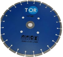 Диск по бетону для швонарезчиков HQR500A-2 (E) 350Dx3,6Tx50H (Cutter Disc 350 mm) TOR 1019723