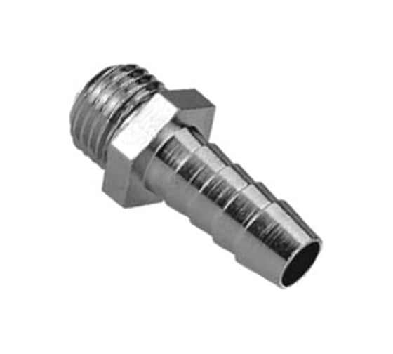 Переходник 1/4" (папа) - ёлочка (8 мм) 10 шт. Elitech 0704.002603 1