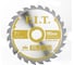 Диск пильный по дереву P.I.T. 190x30/20/16x2.2 мм 24T, тип зуба ATB ACTW10-190T24 2