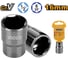 Головка торцевая шестигранная INGCO 1/2 16 мм INDUSTRIAL HHAST12161 3