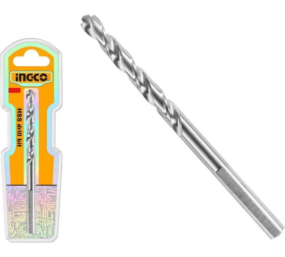 Сверло по металлу INGCO M2 HSS 5 мм INDUSTRIAL DBT11300501