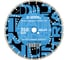 Диск алмазный диск по бетону Diamond Industrial 350х10х25.4 мм с L-отверстиями HOLES Diamond Indust DIDC350HLL 1