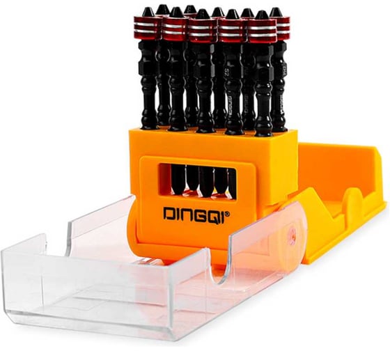 Отвертка магнитная DINGQI 65 мм PH2 AL02401