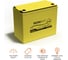 Аккумуляторная батарея MONBAT AGM 12 V 140 Ah 12UPM5500 1