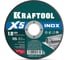 Отрезной диск по нержавеющей стали KRAFTOOL X5 INOX 125x1.0 мм для УШМ 36256-125-1.0_z01 1