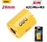 Коронка биметаллическая DELI 25мм DH-SKK029-E1 (макс глубина сверления 38мм, шаг зубьев 4-6мм, 42CrMo+M3) 171760 2