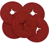 Круг фибровый Ceramic, P80, 125х22мм 5 шт/уп fibdp80-5