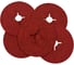 Круг фибровый Ceramic, P80, 125х22мм 5 шт/уп fibdp80-5 1