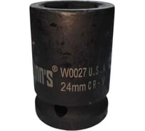 Головка торцевая ударная WYNNS 24мм 3/4` 6 гр. (CR-V) W0027GG / Tools 00000148185