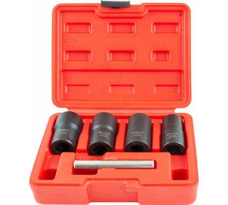 Набор головок для поврежденного крепежа BESS125 (5 предметов; 17-22 мм; 1/2) Thorvik 53203