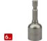 Бита с торцевой головкой 13-65 мм (6 шт) SAMGRUPP SAMC-003013065-6 1