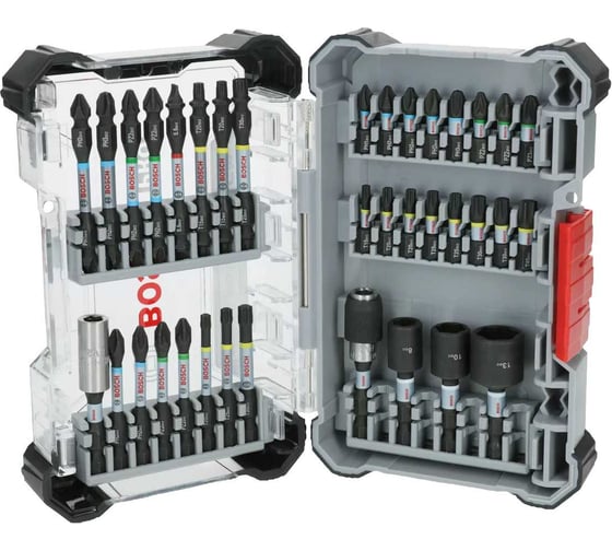 Набор бит-отверток Bosch 36 PRO Impact 36 шт. 200 x 107 мм 2608522517
