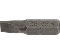 Бита шлицевая (10 шт; SL5.5x0.8x25 мм; CrV; хвостовик 1/4") CNIC 56833