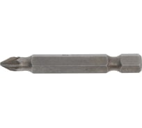 Бита крестовая (10 шт; РZ1x50 мм; S2; Е1/4") CNIC 56779